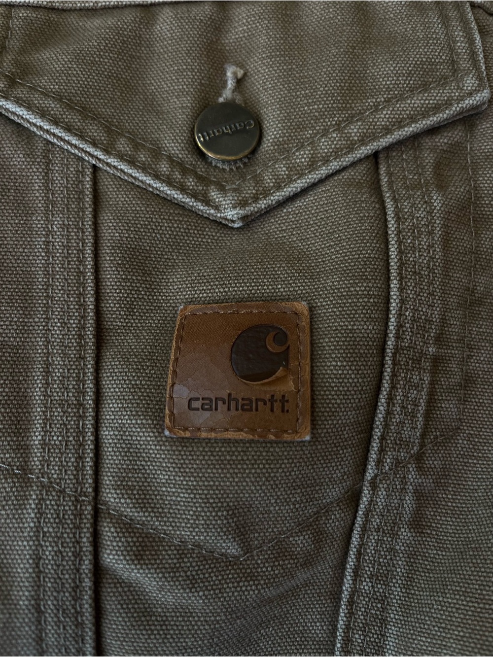 Carhartt Sherpa lined Jean jacket - Picture 6 of 10